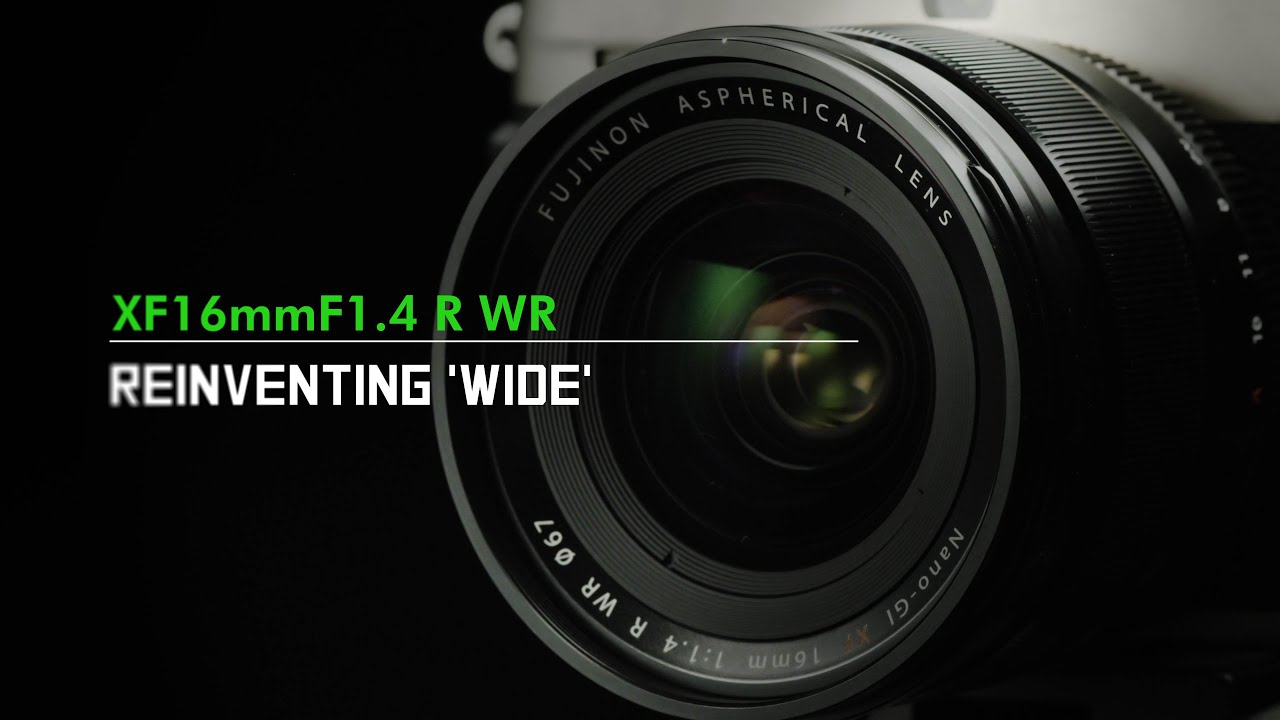 FUJINON XF16mmF1.4 R WR Promotional Video/ FUJIFILM