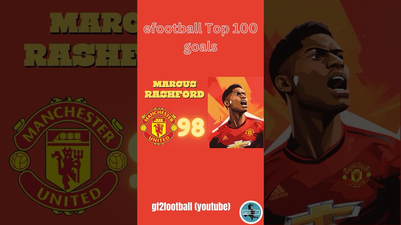 🔥 No98 Marcus Rashford with an insane goal in eFootball 2025!