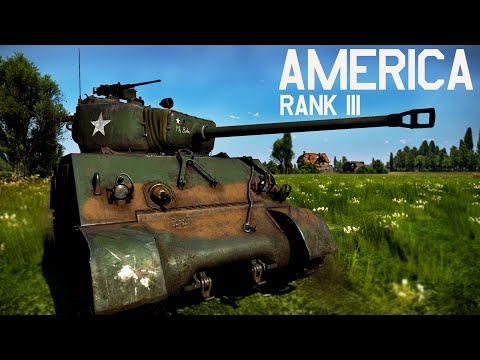War Thunder: American ground forces Rank III - Review and Analysis