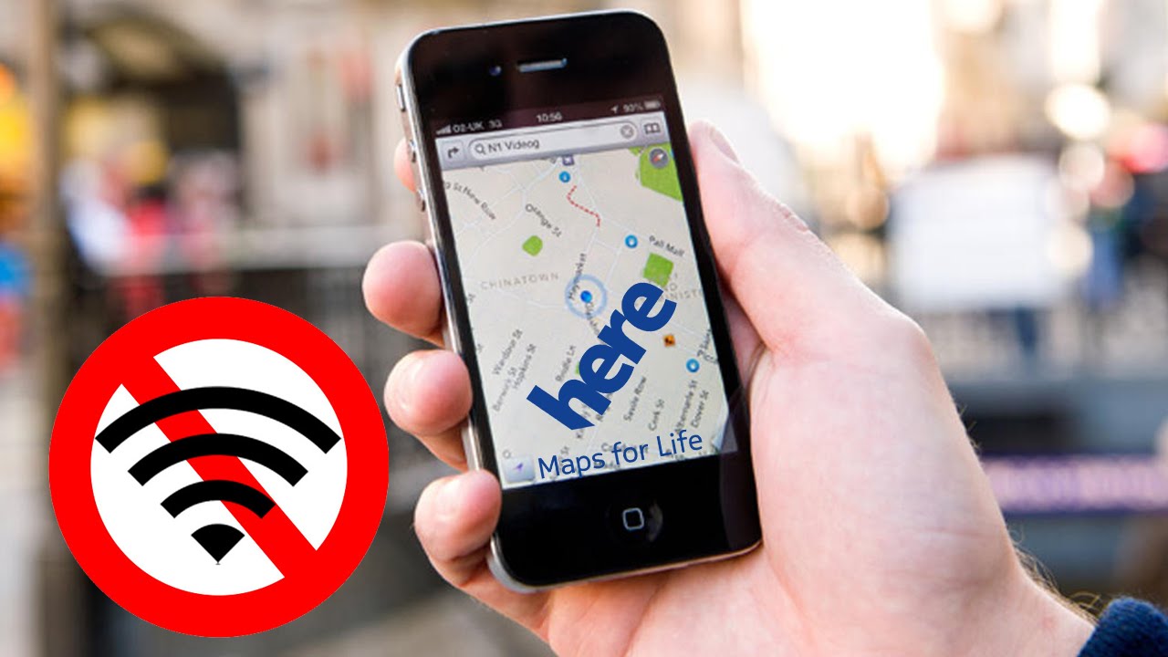 Ứng dụng Bản đồ KHÔNG cần Internet – Here Maps