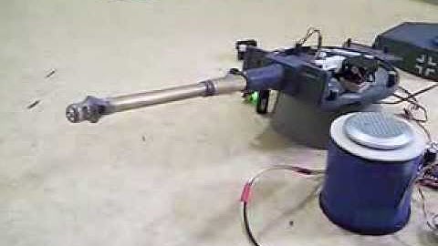 Clark Model TK22-T1 Main Barrel SERVO / SOUND Recoil Test