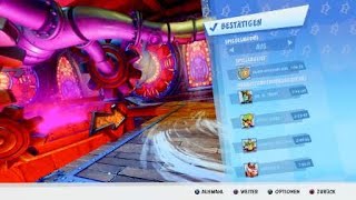 CTR:NF™ Beating Developer Ghost on Clockwork Wumpa