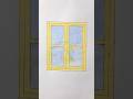 SIMPLE WINDOW DESIGN 4'X5' SKETCH PLAN #windowdesign