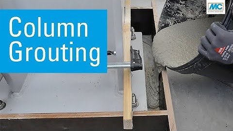 How do I cast machine foundations, steel components or pillars in sleeve foundations? - Emcekrete