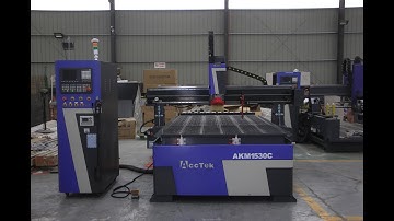 Acctek new design 1530 size ATC cnc router and CO2 laser machine 2 in 1 design ,more Fuction !