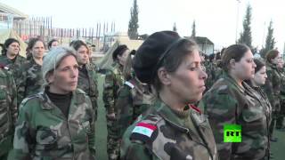سورية.. اول وحدة نسائية لقوات الدفاع الوطني