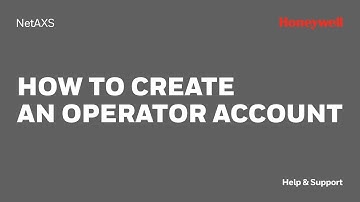 How To Create an Operator Account on a NetAXS R6 Panel - Honeywell Support
