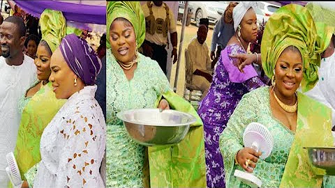 See What Actress Bimbo Thomas &Her Sister Rocked At Their Mom's Burial,  Fathia Balogun &Ks1 Malaika