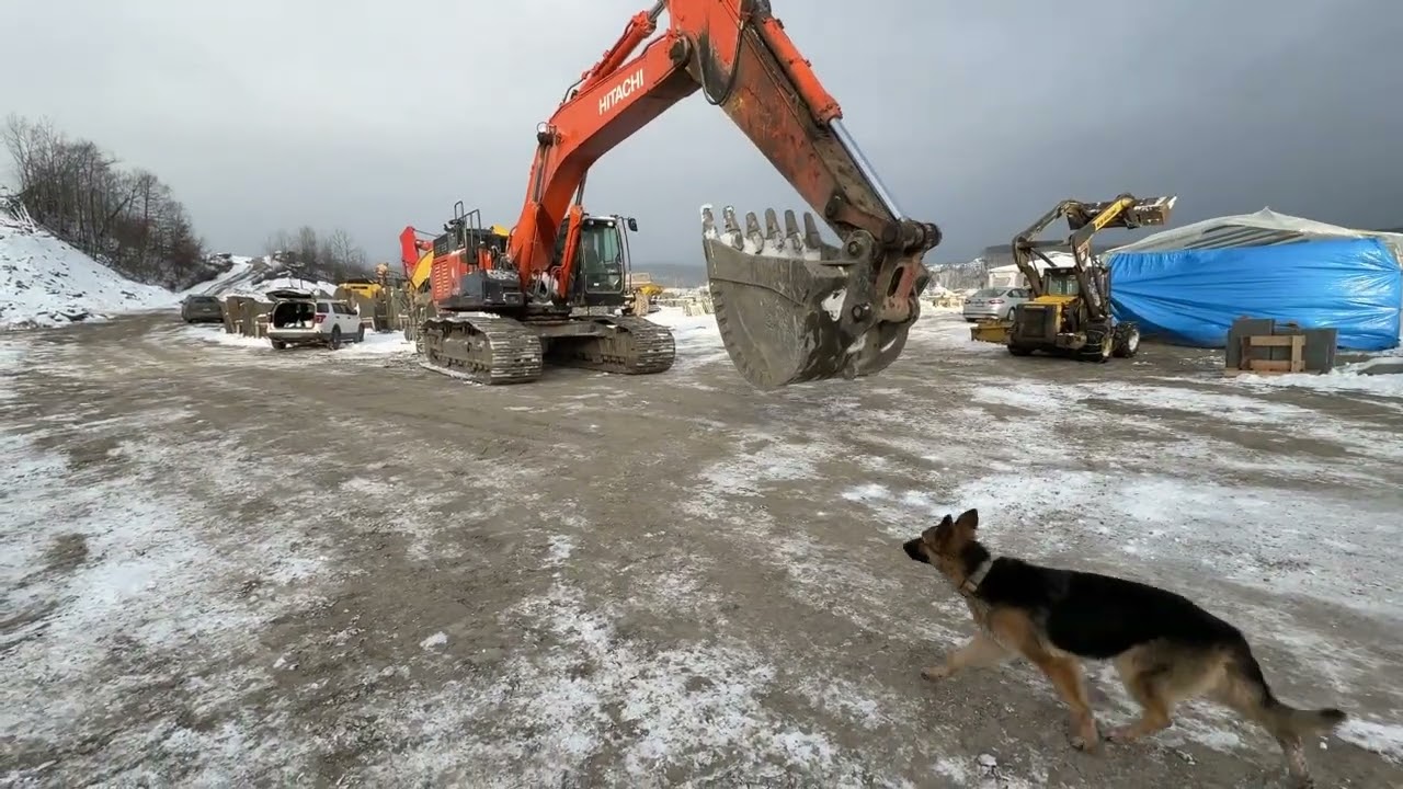 2022 Hitachi ZX490LC-6 Hydraulic Excavator - YouTube