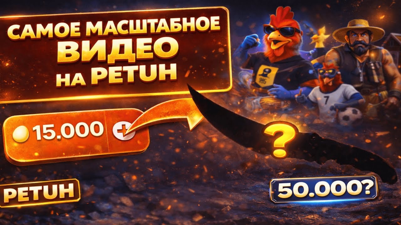 ЧЕМ ЗАКОНЧИЛАСЬ ИСТОРИЯ 15.000 РУБЛЕЙ НА PETUH CLUB😱СМОГ ВЫБИТЬ ДОРОГОЙ НОЖ ИЛИ ПРОЕКТ ПОБРИЛ?