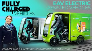 EAV  Can these electric assisted vehicles change urban deliveries? | Fully Charged VEHICLES