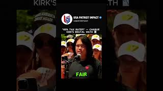 "65% TAX RATE?!": Charlie Kirk's Brutal Math 📉 #usa