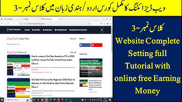 Web Designing Full Course In Urdu  Hindi Language Class 3 Icon img  Heading  Move Text 2023