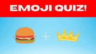 QUICKFIRE EMOJI QUIZ! HOW MANY WILL YOU GET RIGHT?!