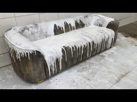 Deep Cleaning Dirty Furniture Amazing ASMR Transformation 