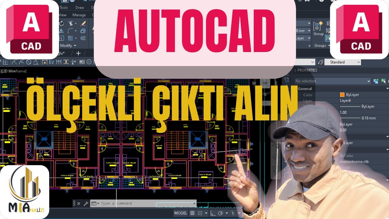 AutoCAD'de Ölçekli Çıktı Nasıl alınır ? Kolay ve Hızlı Yöntemler