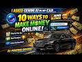 I Asked Gemini AI in My Car for 10 Ways to Make Money Online… Mind Blowing 🤯🚗