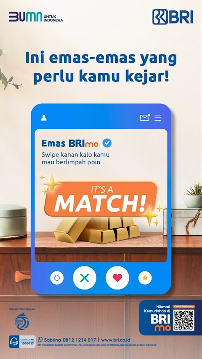 Program BRImo FSTVL tinggal 1,5 bulan lagi! Saatnya kejar poinmu dengan buka Tabungan Emas sekarang!