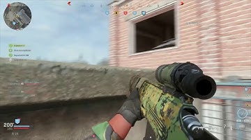 Modern Warfare: Ground War- Insane Clip! Cross map jump shot quick scope