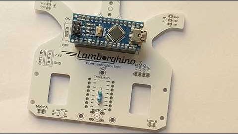 [Open Lamborghino] Tutorial 1 - Periféricos
