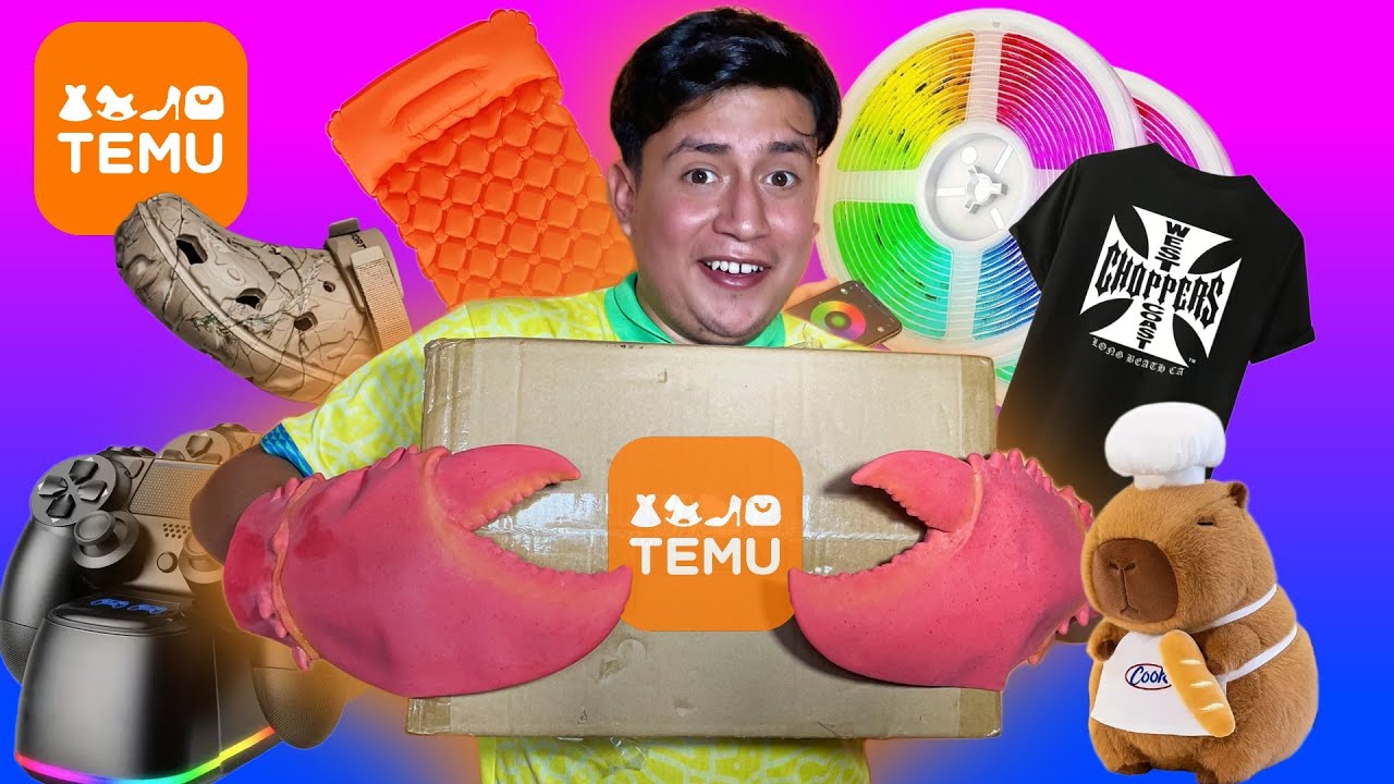 Me gasté todos mis ahorros en TEMU... ¡y esto fue lo que llegó! 😂📦