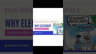Why election? #ebookncert #civicsclass9 #whyelection