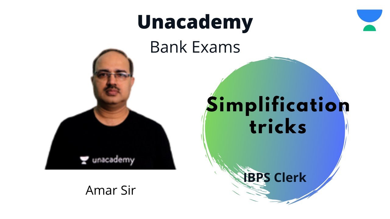 IBPS Clerk | Simplification tricks | Amar Sir