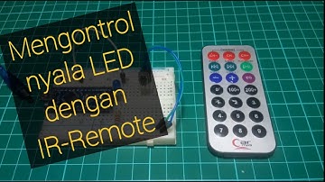 BELAJAR 29 PEMROGRAMAN ARDUINO - Infrared remote control (IR remote)