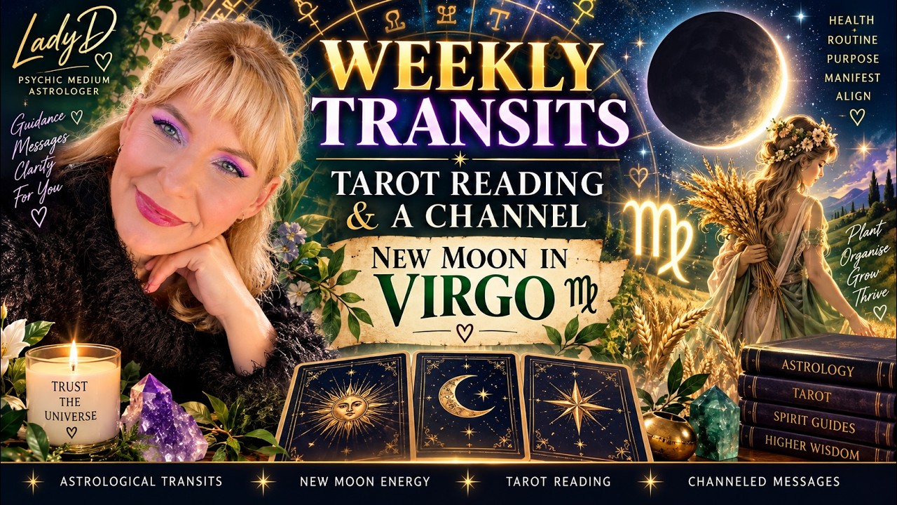 New moon in Virgo Astrology Reading, Tarot Reading & Channelled Message