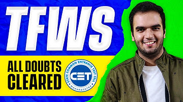 Clarity on TFWS - Confusions Cleared - Engineering Counselling RG Lectures