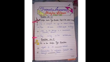 School Based Activity File (B.ED 2nd year) F.A&S.A of Biological science