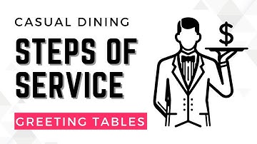 Restaurant Server Training - Mastering Table Greets