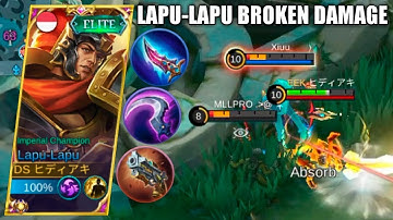 LAPU-LAPU FULL PENETRATION BUILD IS BROKEN! | MLBB