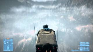 Battlefield 3 Humvee skydiving (And surviving)