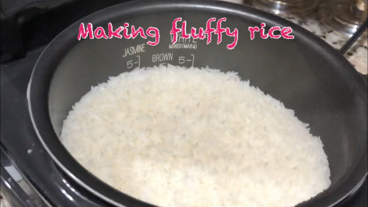 Cooking rice YouTube