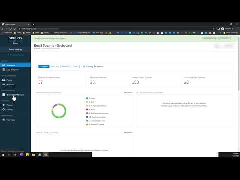 Sophos Central Email Walkthrough - Releasing quarantined email via Admin GUI