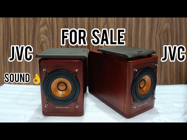 RARE JVC WOOD CONE SPEAKER MODEL SP -EXA1 #forsale #vintage #japan