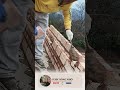 cách lên gạch xây tường bao #vloglife #thoxay #vlog