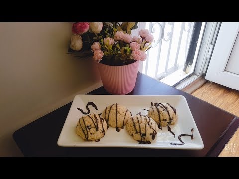 طريقة عمل كعك بولة الآيس كريم التركي