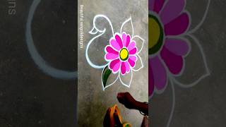 #shorts #ytshorts #shortsfeed #beautifulrangoli #kolam #rangoli #easyrangoli #thaimadhamrangoli