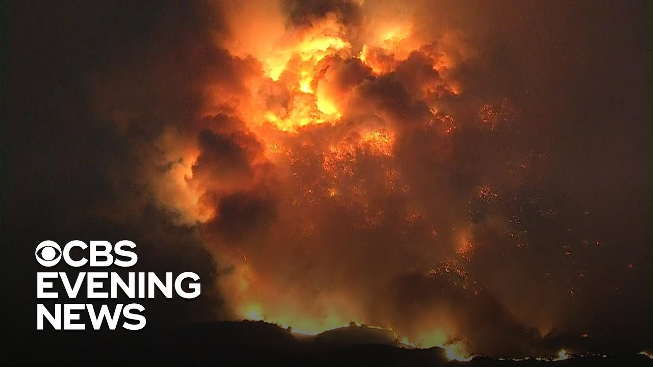 California wildfire explodes in size amid "critical" risk