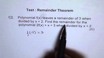 Remainder of Transformed Function C2