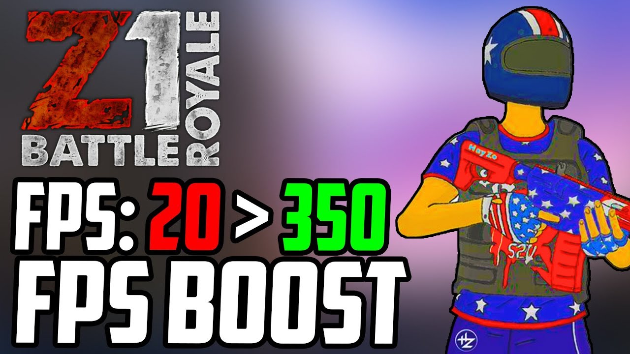 Z1 Battle Royale FPS BOOST How To Increase FPS (Best Settings) H1Z1