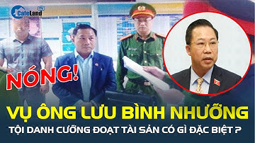 Nóng: Ông Lưu Bình Nhưỡng bị bắt, tội danh CƯỠNG ĐOẠT TÀI SẢN có gì đặc biệt? | CafeLand