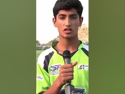 10 years old video Nasim Shah | Nasim Shah First interview - YouTube