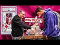 100000 in sports cards at the dallas card show market rising