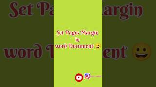 Set Pages Margin to Left Alignment|| #beginners #computer #trending #easylearning #word