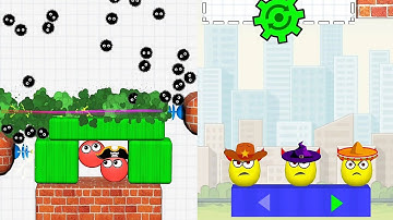 Hide Ball Brain Teaser & Draw To Smash Mix Gameplay MAX LEVEL