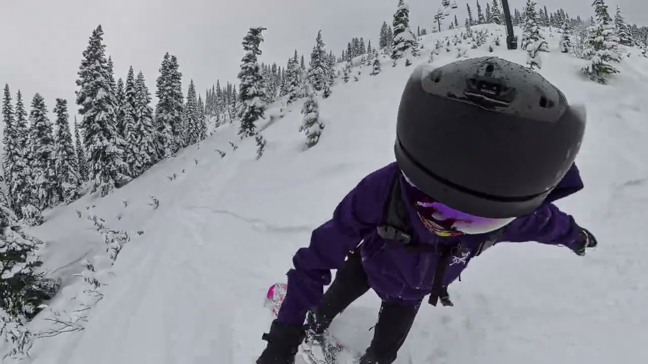 25/26 Day 09 Run 02 Stevens Pass Snowboarding January