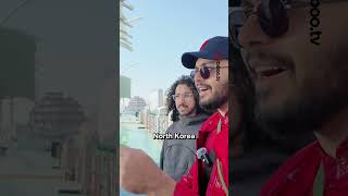 Arab Sneaking Into North Korea